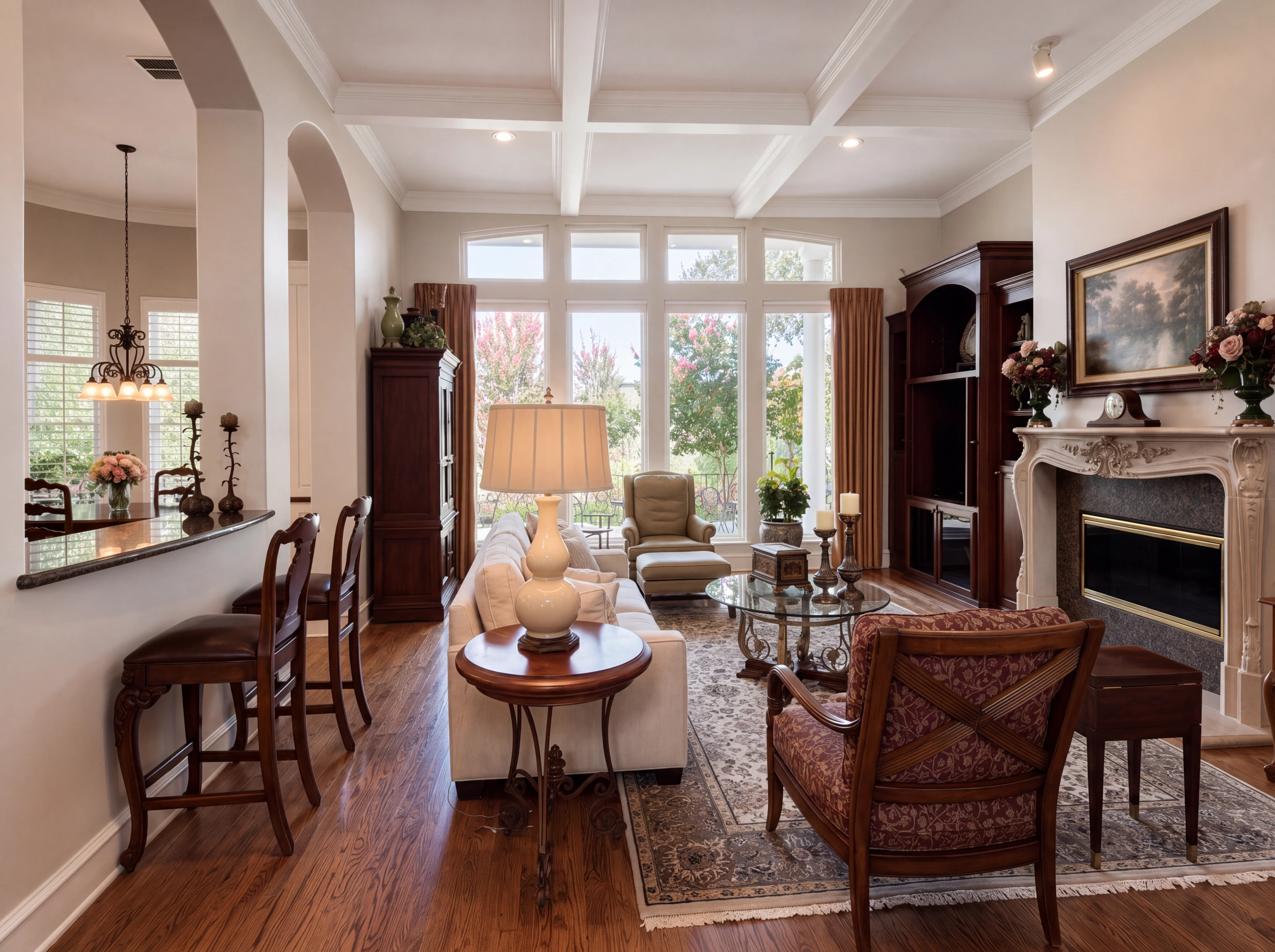 Living room detail