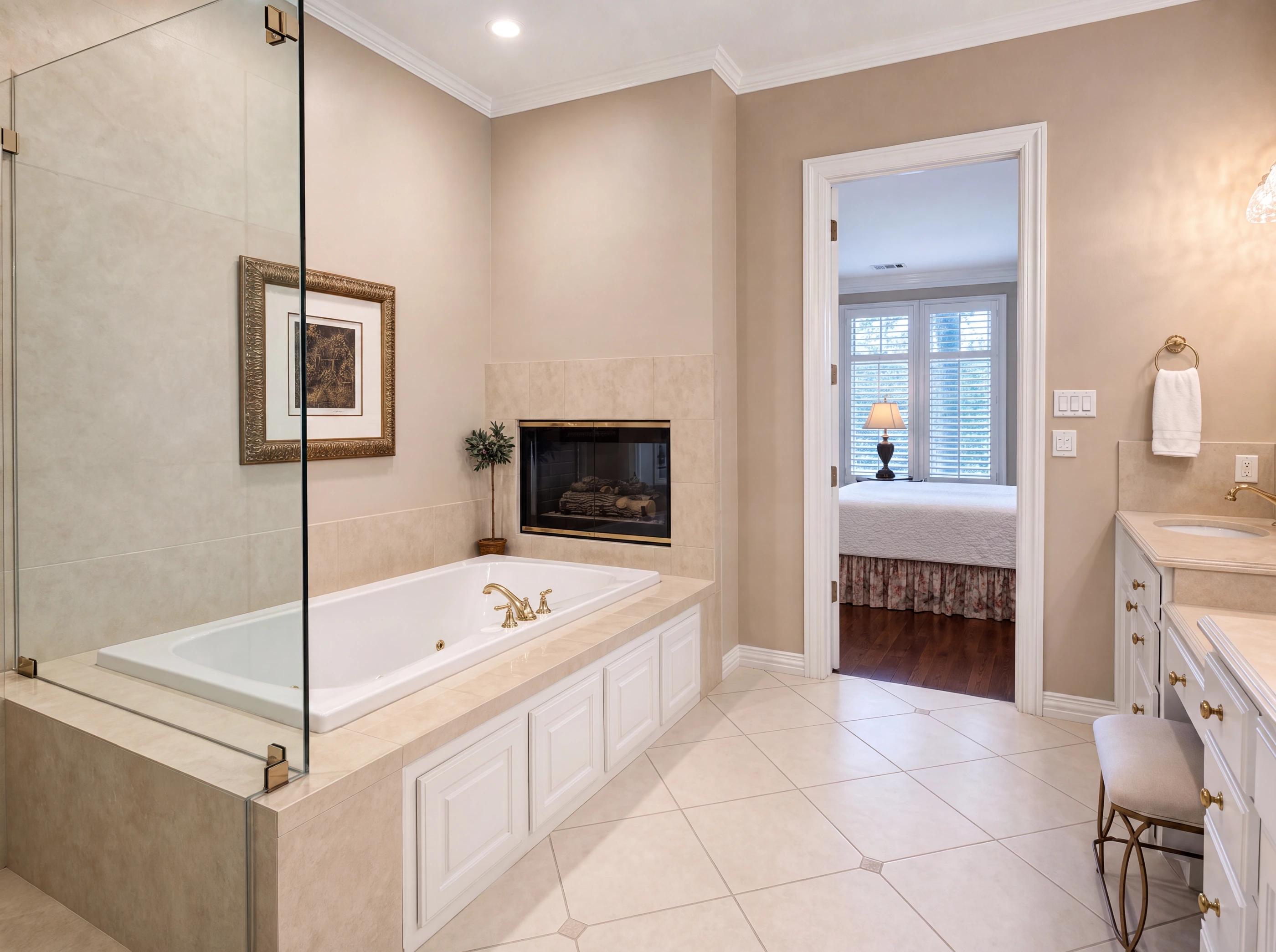 Primary bath detail