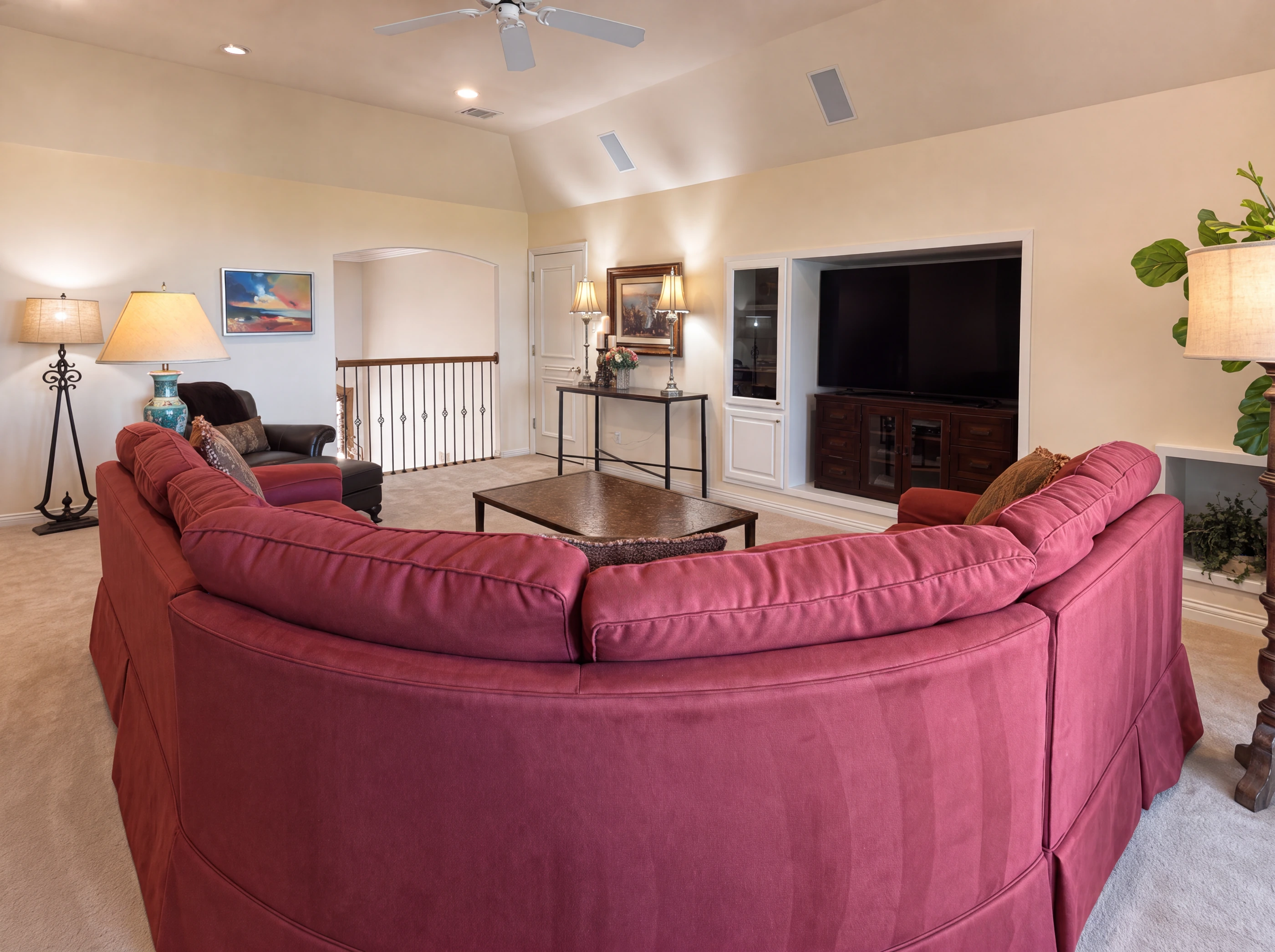 Game room, alternate angle
